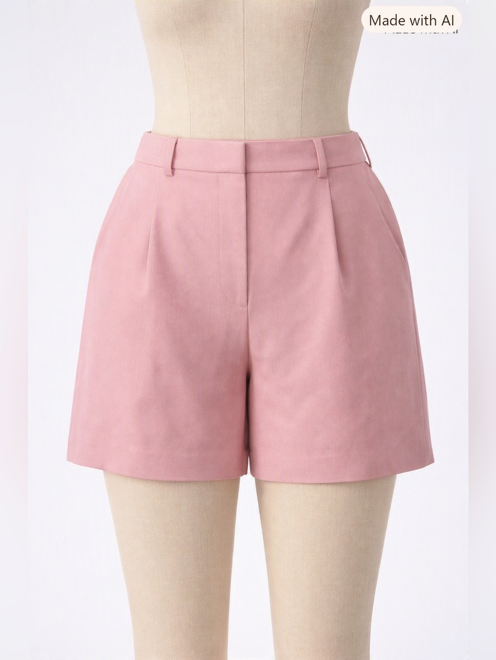 Abercrombie Sloane Tailored Shorts Pink Size 14
